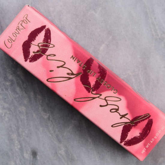 ColourPop Berry Ripe Glossy Lip Stain Review & Swatches