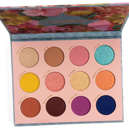 ColourPop Cabana Club 12-Pan Pressed Powder Shadow Palette