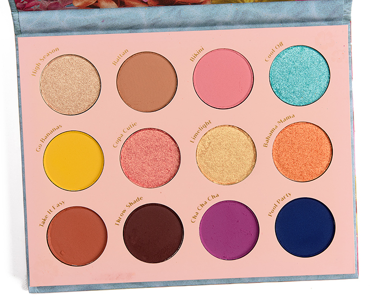 ColourPop Cabana Club 12-Pan Pressed Powder Shadow Palette