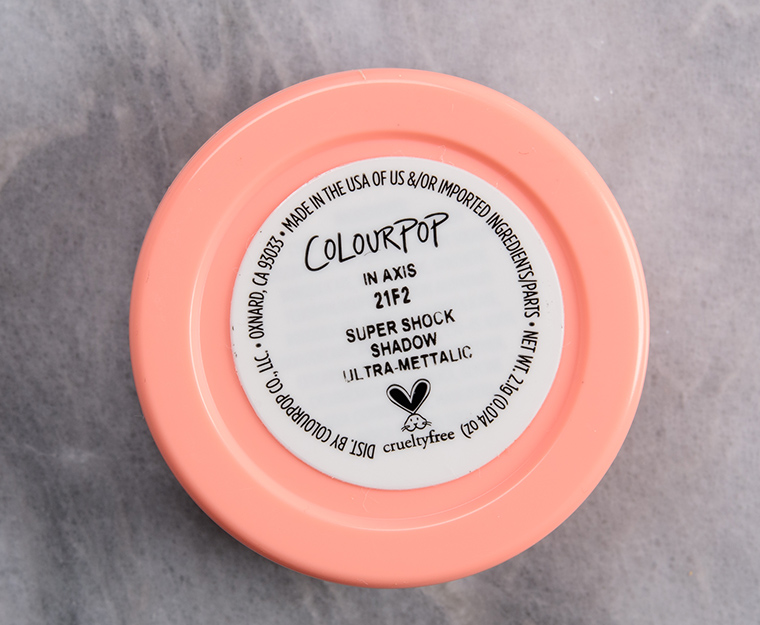 ColourPop In Axis Super Shock Shadow
