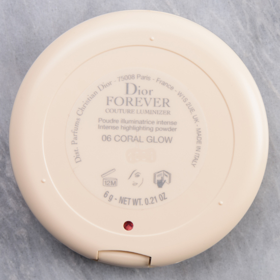 dior coral glow luminizer