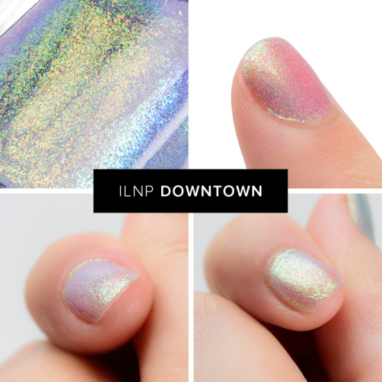 ILNP Downtown Holographic Jelly Nail Polish