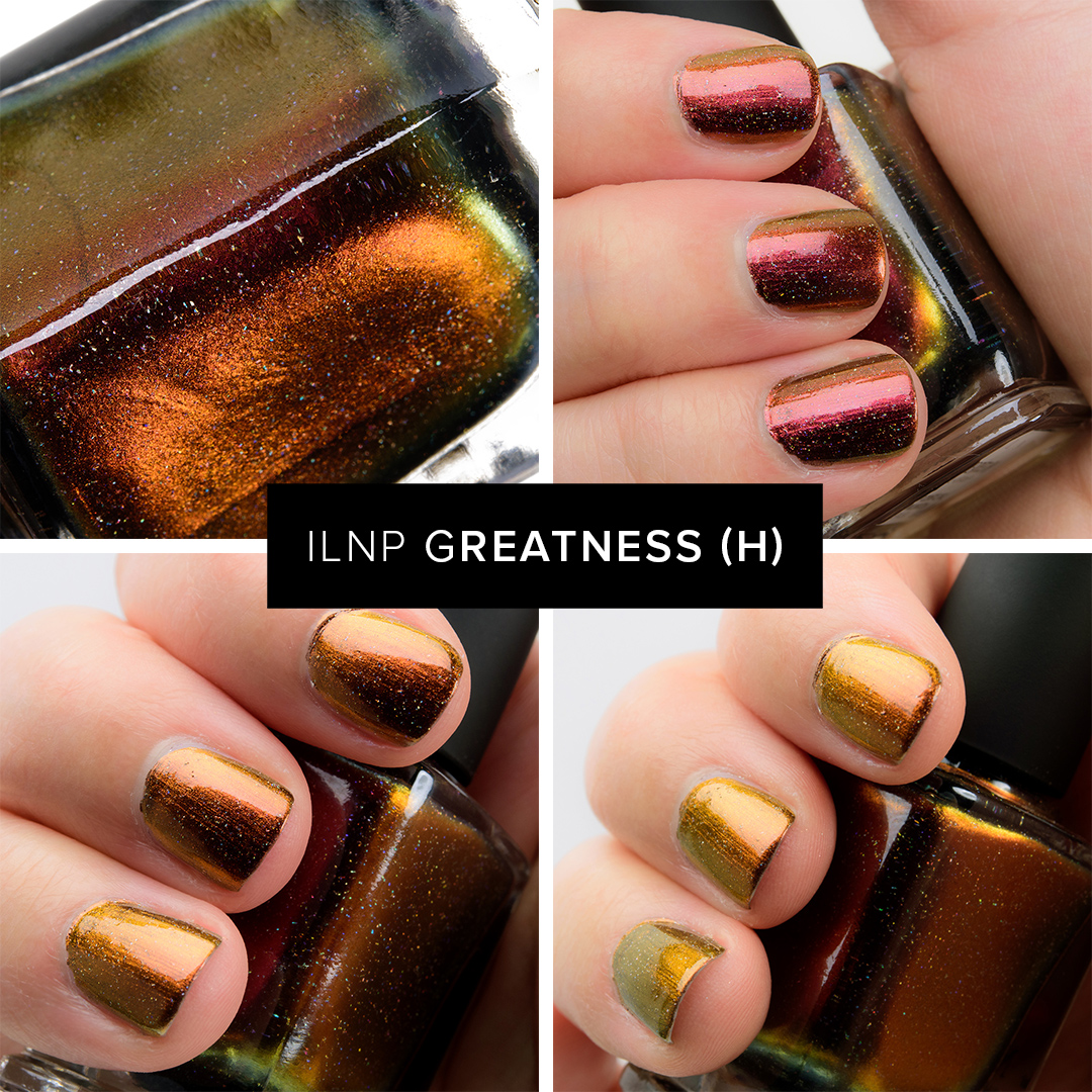 ILNP Greatness (H) Holographic Ultra Chrome Nail Polish