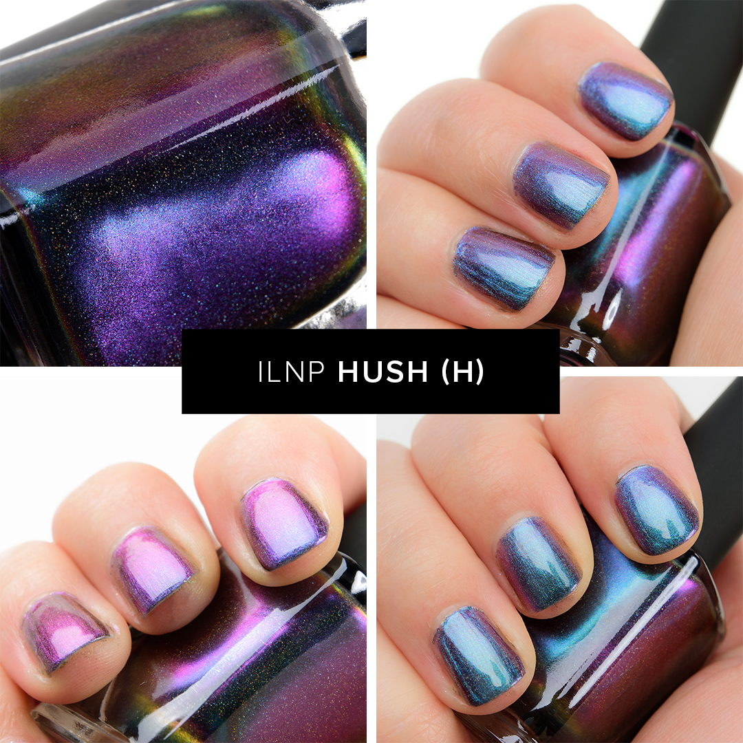 ILNP Hush (H) Holographic Ultra Chrome Nail Polish