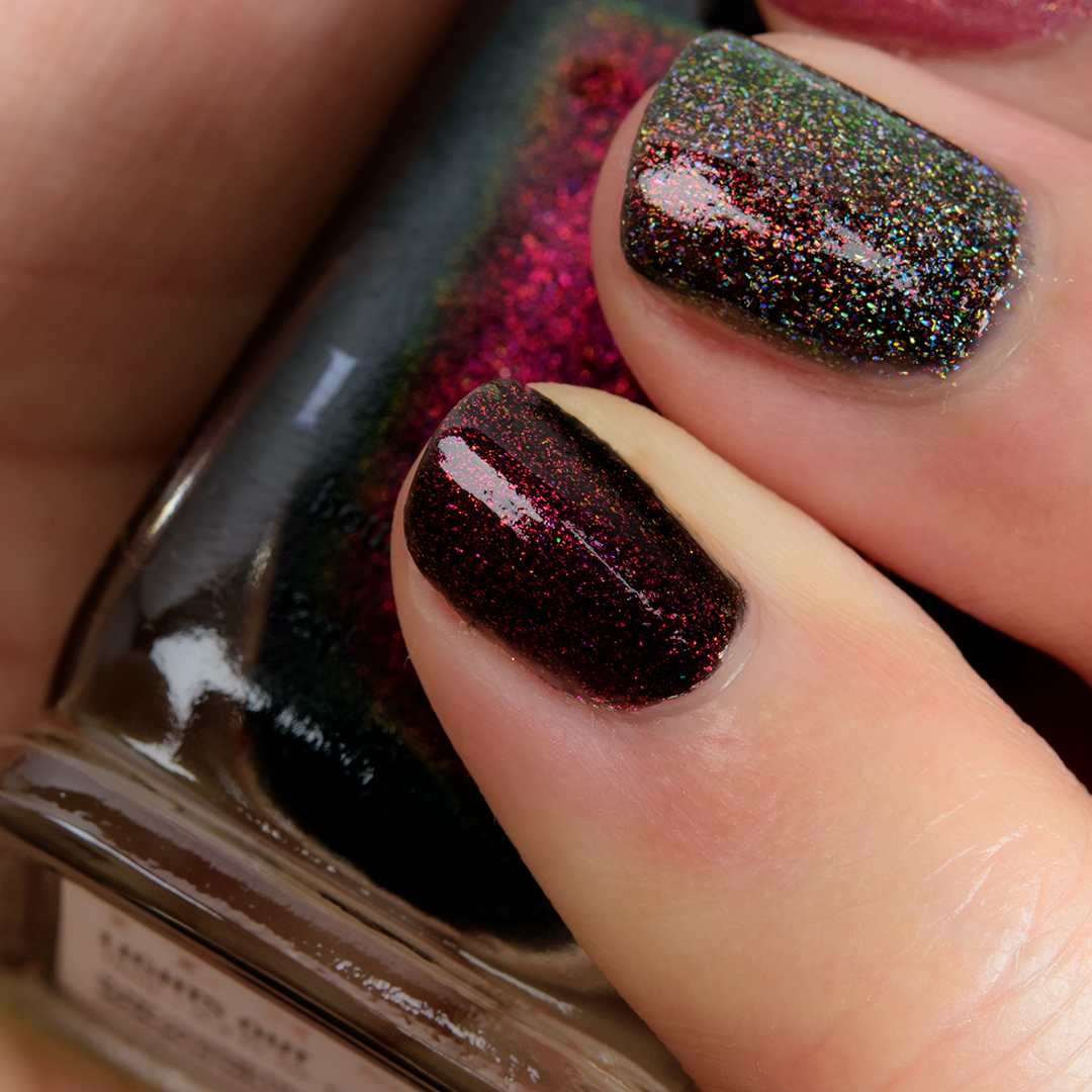 ILNP Lights Out Shimmer Nail Polish
