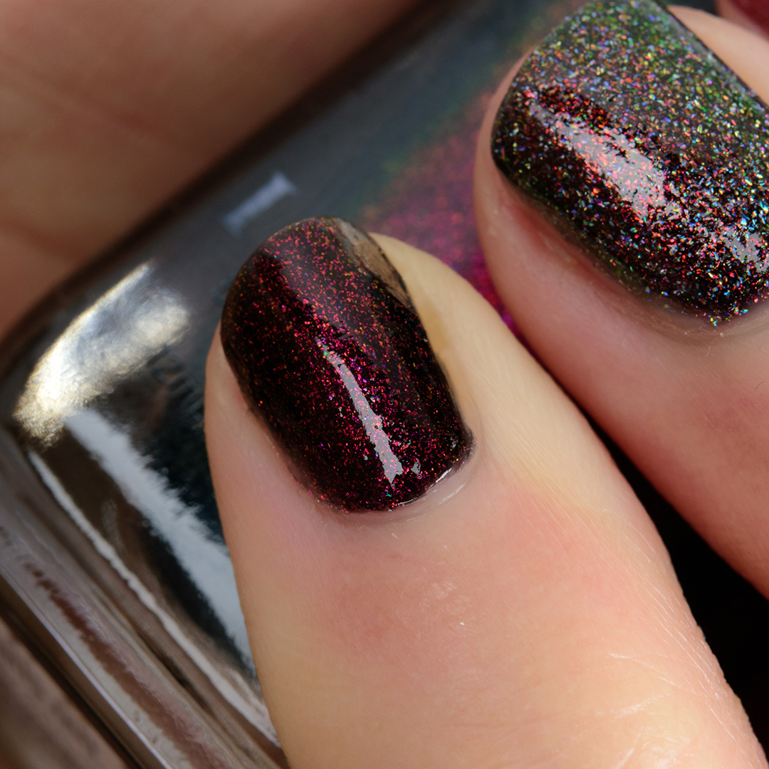 ILNP Lights Out Shimmer Nail Polish