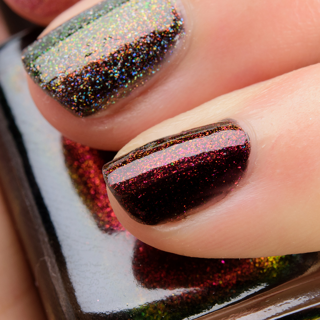 ILNP Lights Out Shimmer Nail Polish