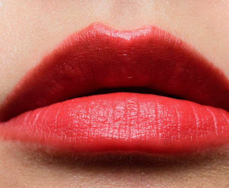 MAC Flustered Lustreglass Sheer-Shine Lipstick