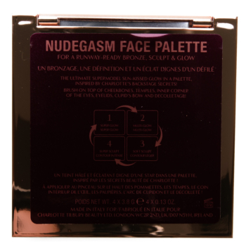 Charlotte Tilbury Nudegasm Glowgasm Face Palette Review & Swatches