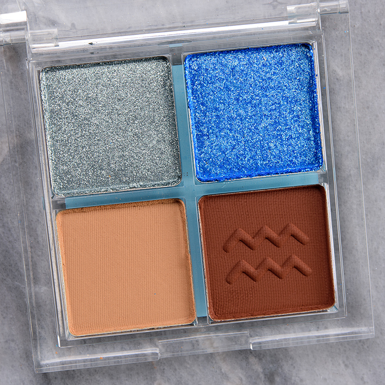 ColourPop Crystal Clear Aquarius Pressed Powder Shadow Quad