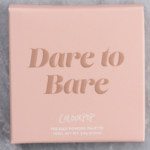 ColourPop Dare to Bare Pressed Powder Shadow Quad