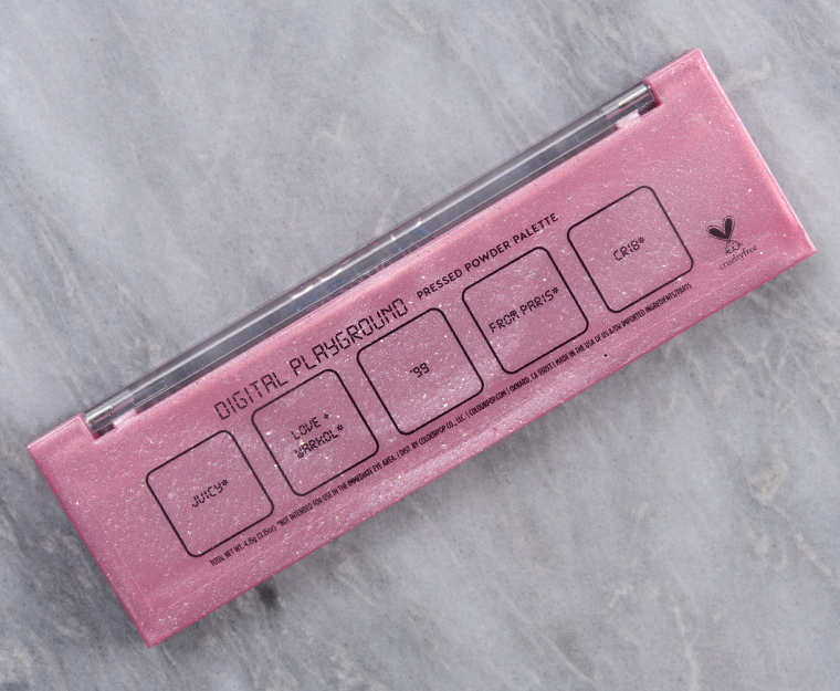 ColourPop Digital Playground 5-Pan Pressed Powder Palette