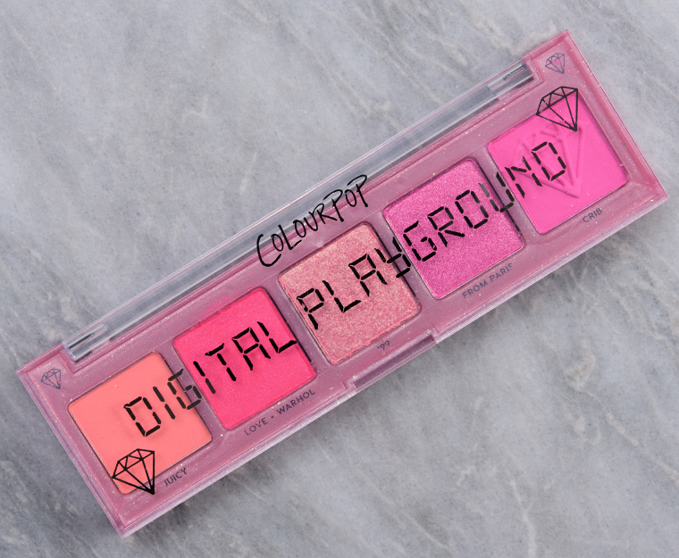 ColourPop Digital Playground 5-Pan Pressed Powder Palette