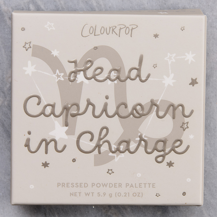 ColourPop Head Capricorn in Charge Pressed Powder Shadow Quad
