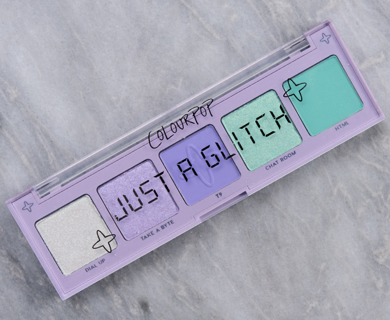 ColourPop Just a Glitch 5-Pan Pressed Powder Palette