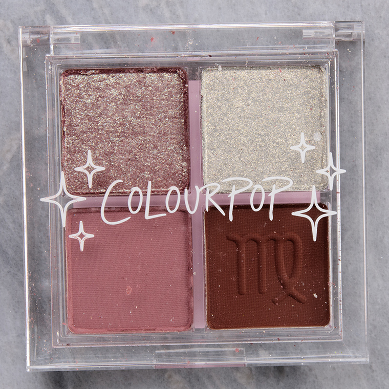 ColourPop Like a Virgo Pressed Powder Shadow Quad