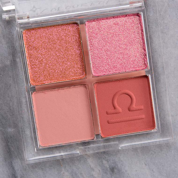 ColourPop Peace Love Libra Pressed Powder Shadow Quad