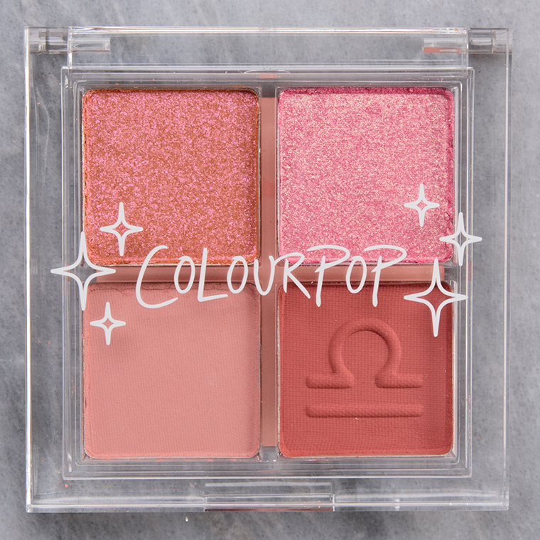 ColourPop Peace Love Libra Pressed Powder Shadow Quad