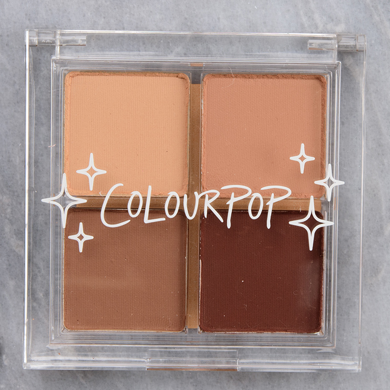 ColourPop She's a Natural Pressed Powder Shadow Quad