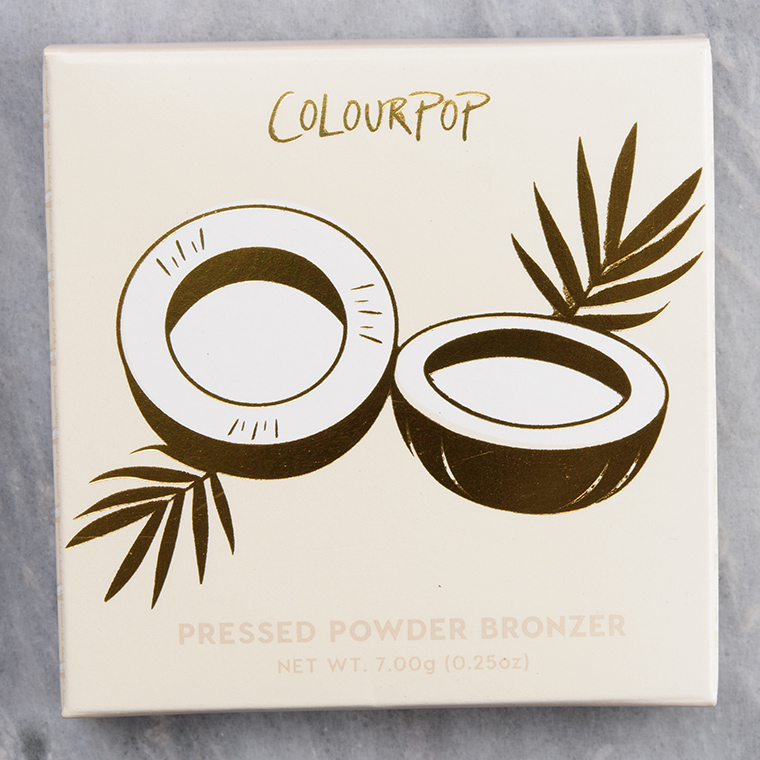 ColourPop Talk to the Palm Pressed Powder Bronzer