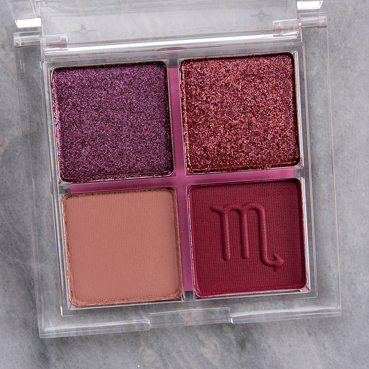 ColourPop The Secret Life of Scorpio Pressed Powder Shadow Quad
