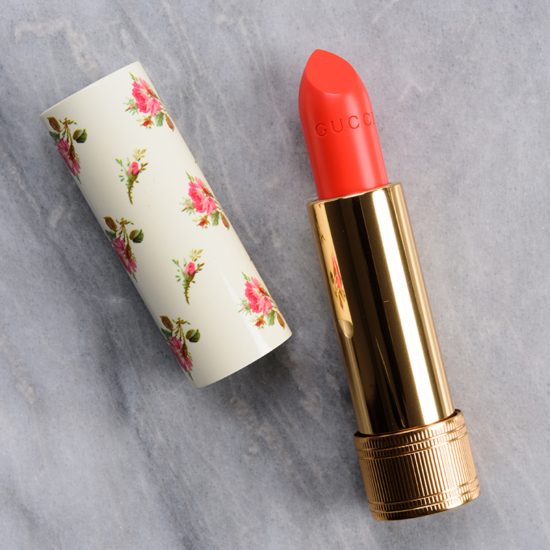 Gucci Beauty Amy Blush (518) Sheer Lipstick Review & Swatches