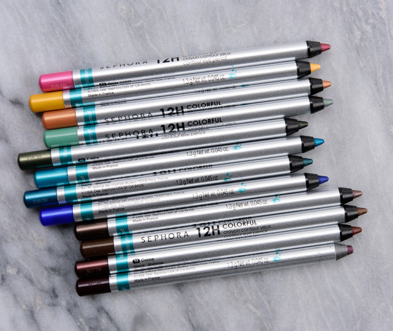 Sephora 12Hour Contour Eyeliner Pencil (2021) • Eyeliner Review & Swatches