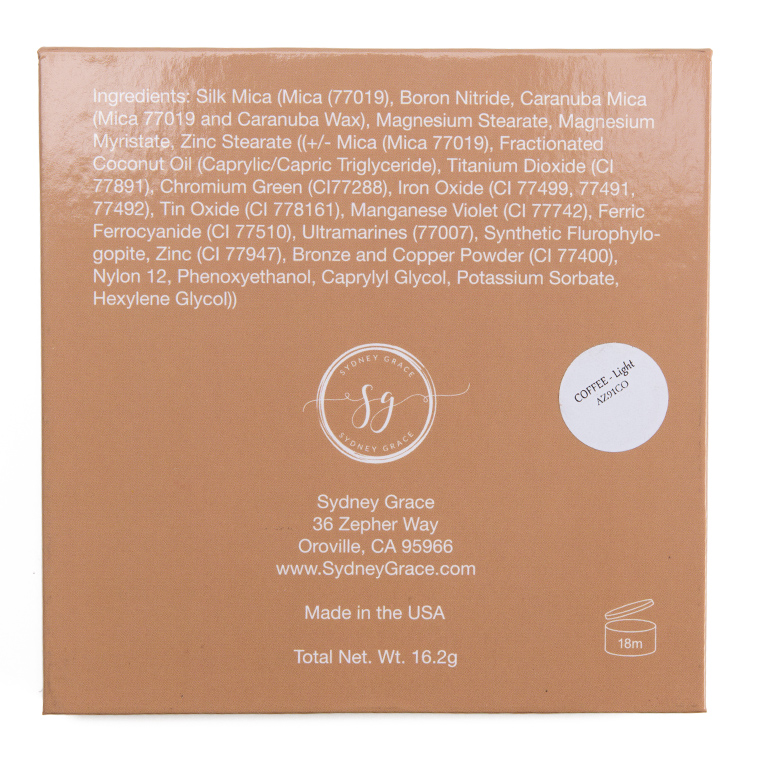 Sydney Grace Coffee Talk (Light) 9-Pan Eyeshadow Palette