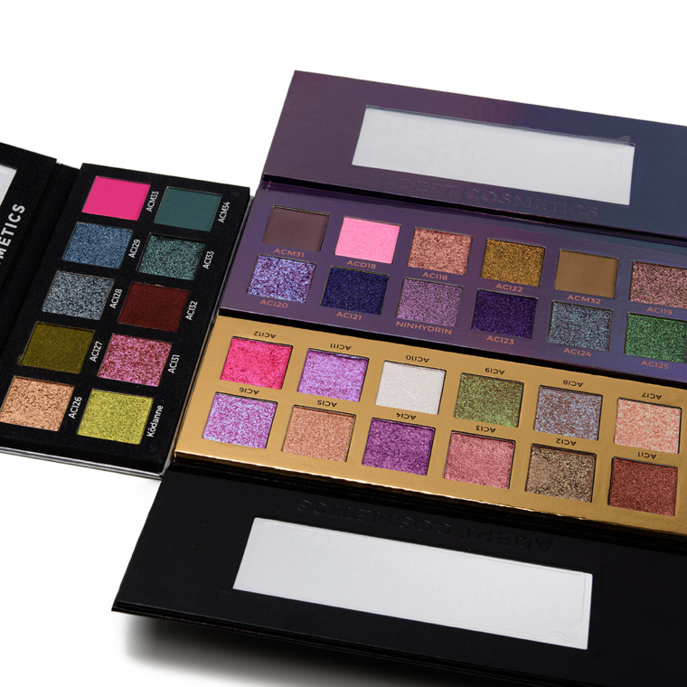 Adept Plain Jane, Ninhydrin, Kodanne Palette Swatches
