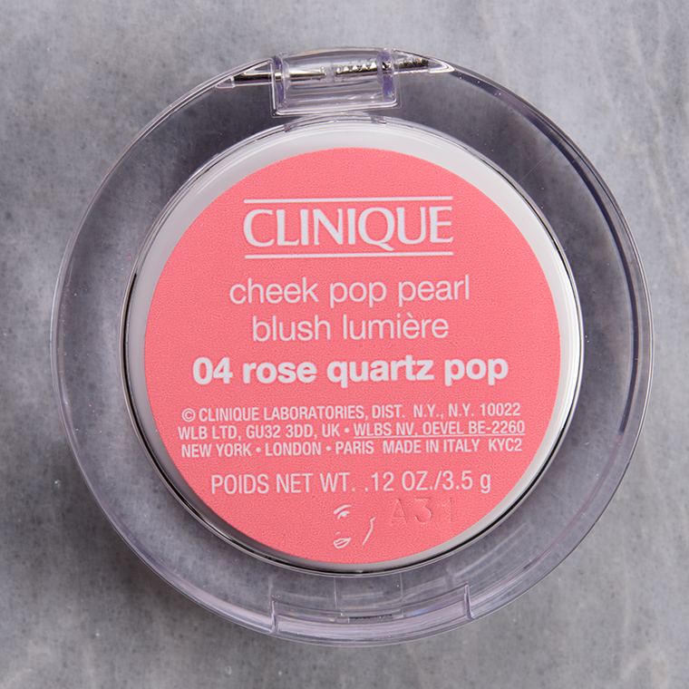 Clinique Rose Quartz Pop (04) Cheek Pop Pearl