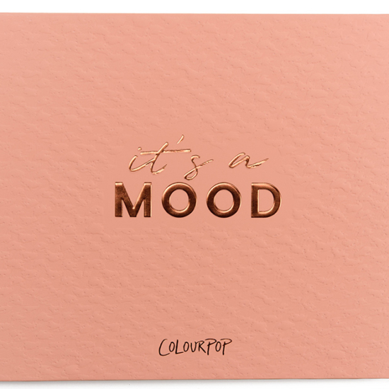 ColourPop It's a Mood Mega Palette Swatches