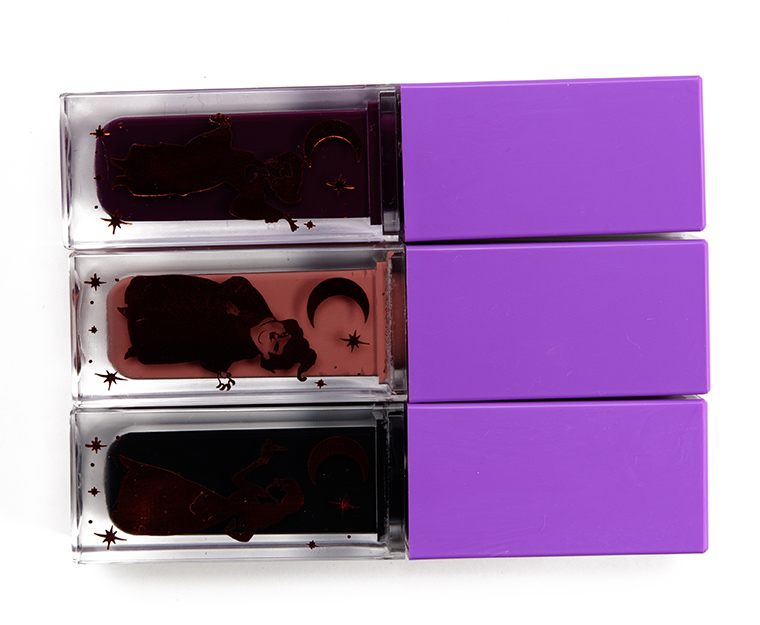 ColourPop x Hocus Pocus Collection Swatches (2021)