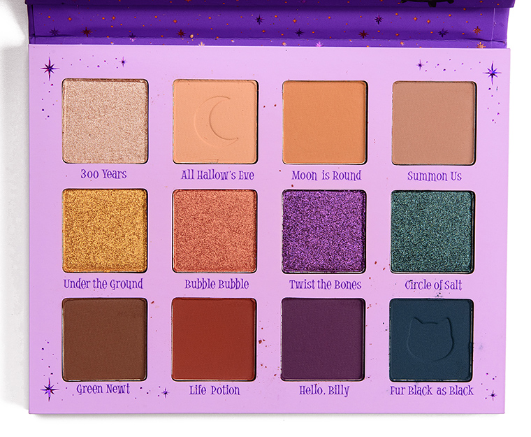 ColourPop Witching Hour 12-Pan Pressed Powder Shadow Palette