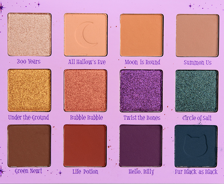 ColourPop Witching Hour 12-Pan Pressed Powder Shadow Palette