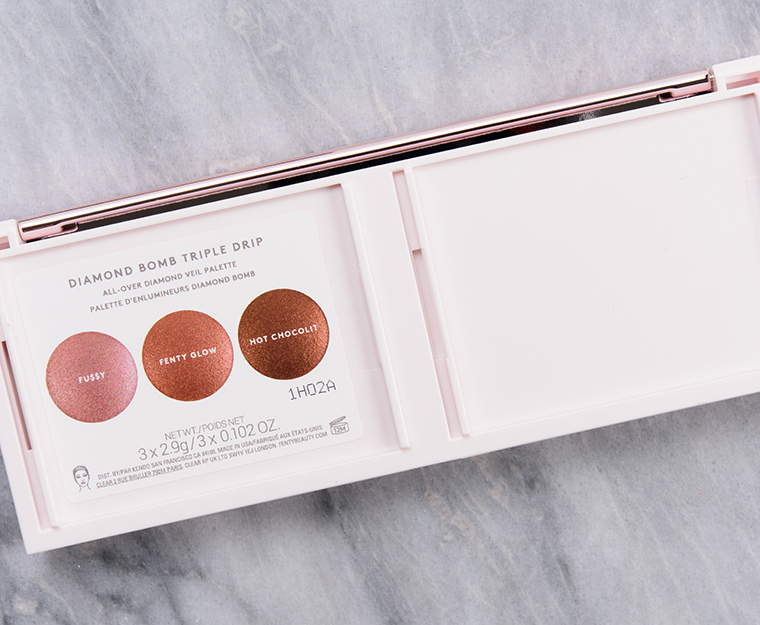 Fenty Beauty Triple Dip Diamond Bomb Diamond Veil Palette