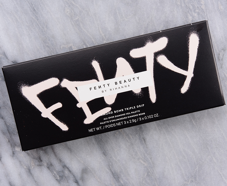 Fenty Beauty Triple Dip Diamond Bomb Diamond Veil Palette