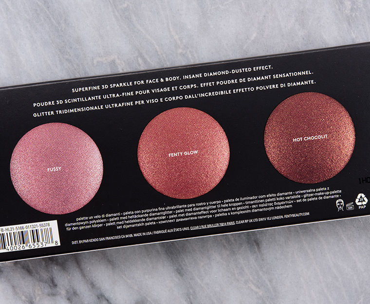 Fenty Beauty Triple Dip Diamond Bomb Diamond Veil Palette