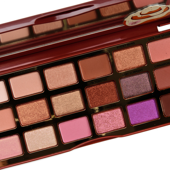 Too Faced Cinnamon Swirl Eyeshadow Palette Review & Swatches