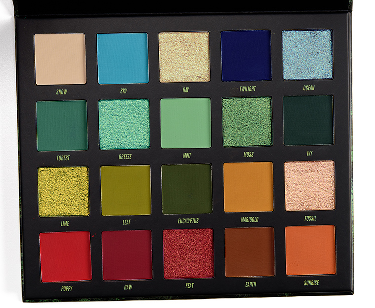 By Beauty Bay Wilderness 20-Pan Eyeshadow Palette