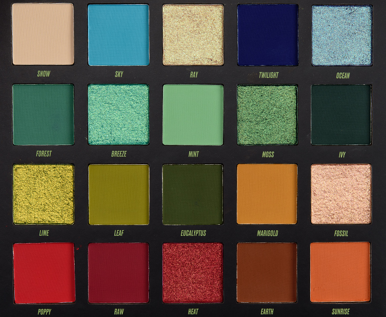 By Beauty Bay Wilderness 20-Pan Eyeshadow Palette