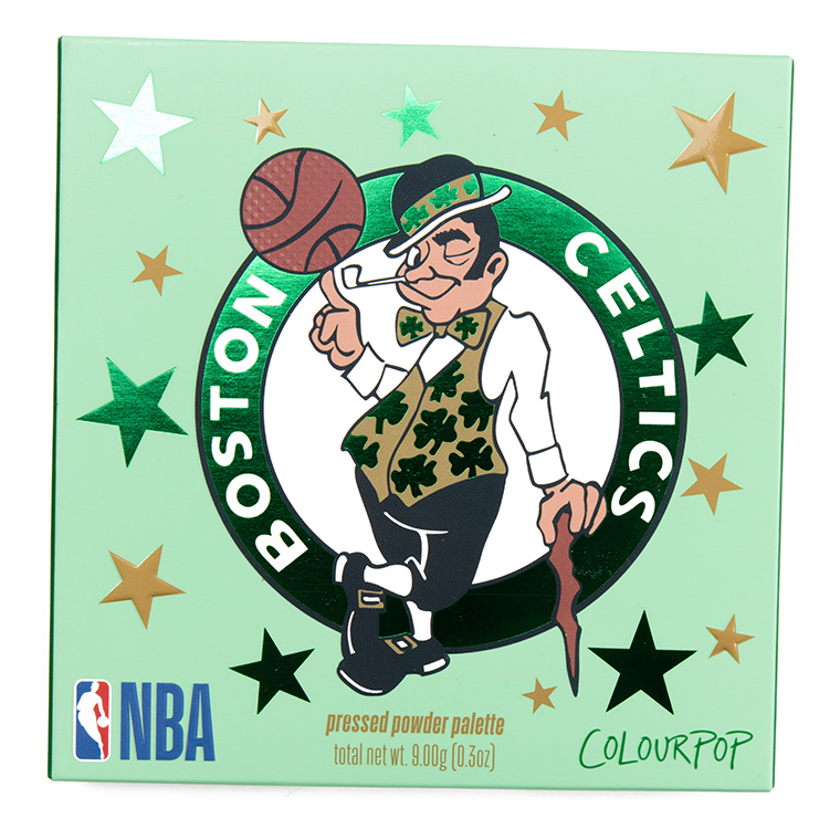ColourPop Boston Celtics 9-Pan Pressed Powder Palette