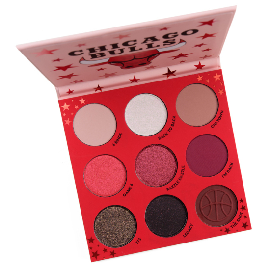 ColourPop Chicago Bulls 9-Pan Pressed Powder Palette