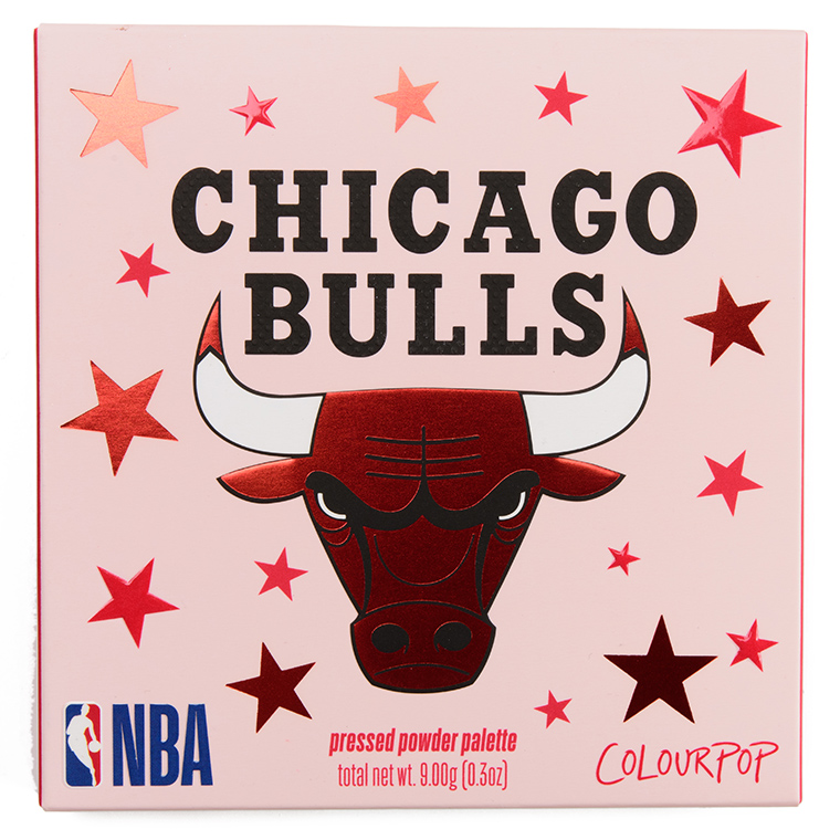 ColourPop Chicago Bulls 9-Pan Pressed Powder Palette