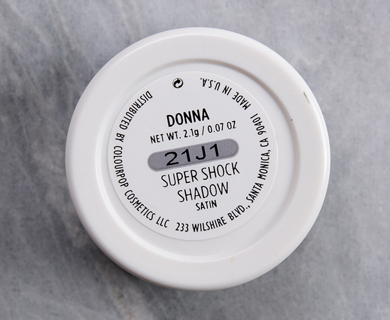 ColourPop Donna Super Shock Shadow