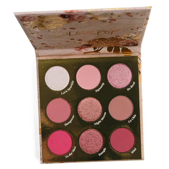ColourPop Glam Right 9-Pan Pressed Powder Palette