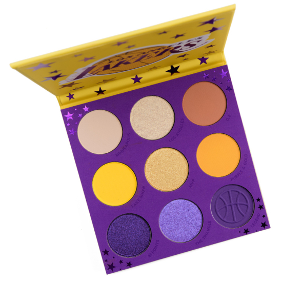 ColourPop Los Angeles Lakers 9-Pan Pressed Powder Palette