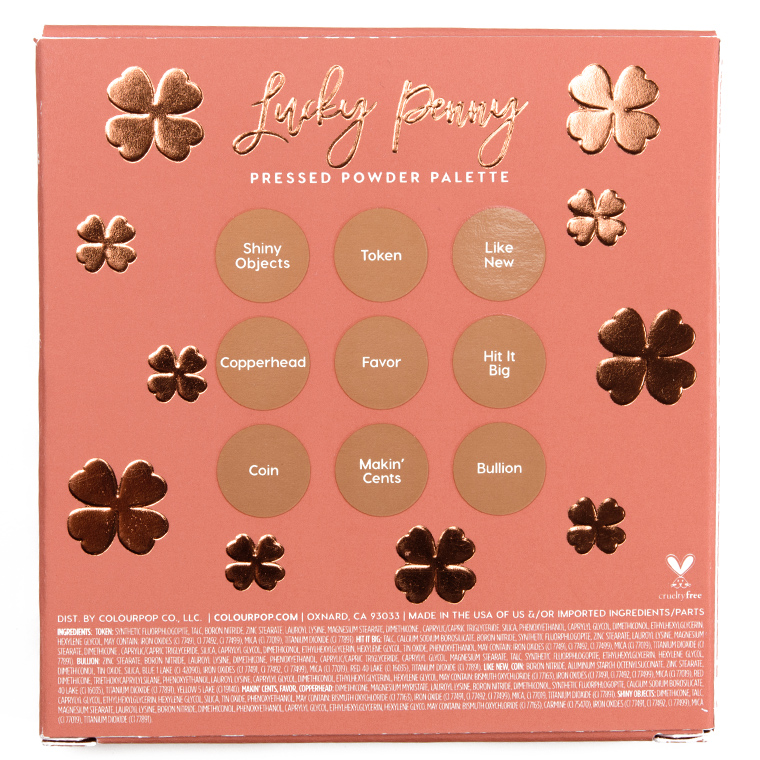 ColourPop Lucky Penny 9-Pan Pressed Powder Palette