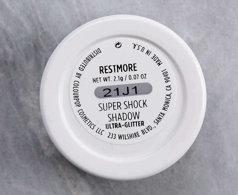 ColourPop Rest More Super Shock Shadow