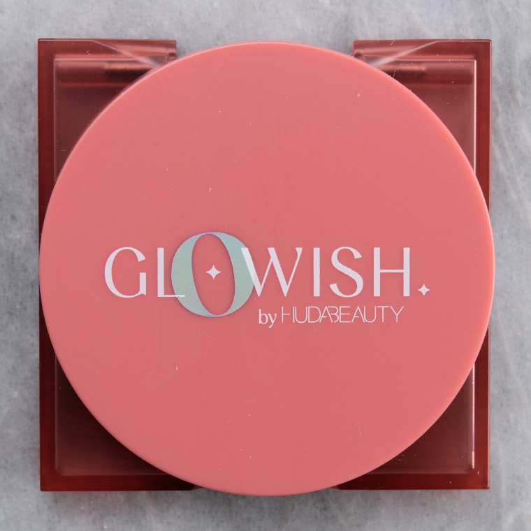 Huda Beauty Caring Coral (02) GloWish Cheeky Vegan Blush Powder