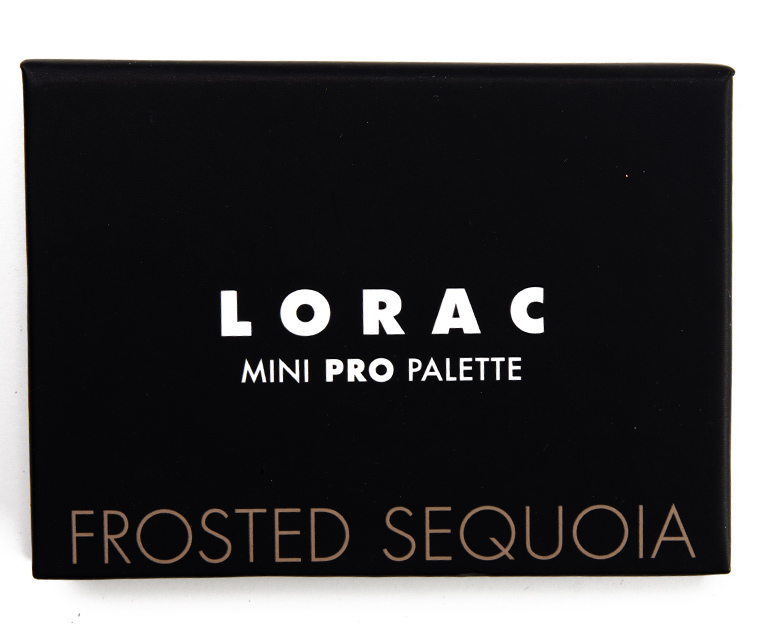 LORAC Frosted Sequoia Mini PRO Eyeshadow Palette